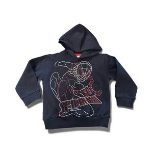 Marvel Spiderman- Toddler  Hoodie - Dark Blue